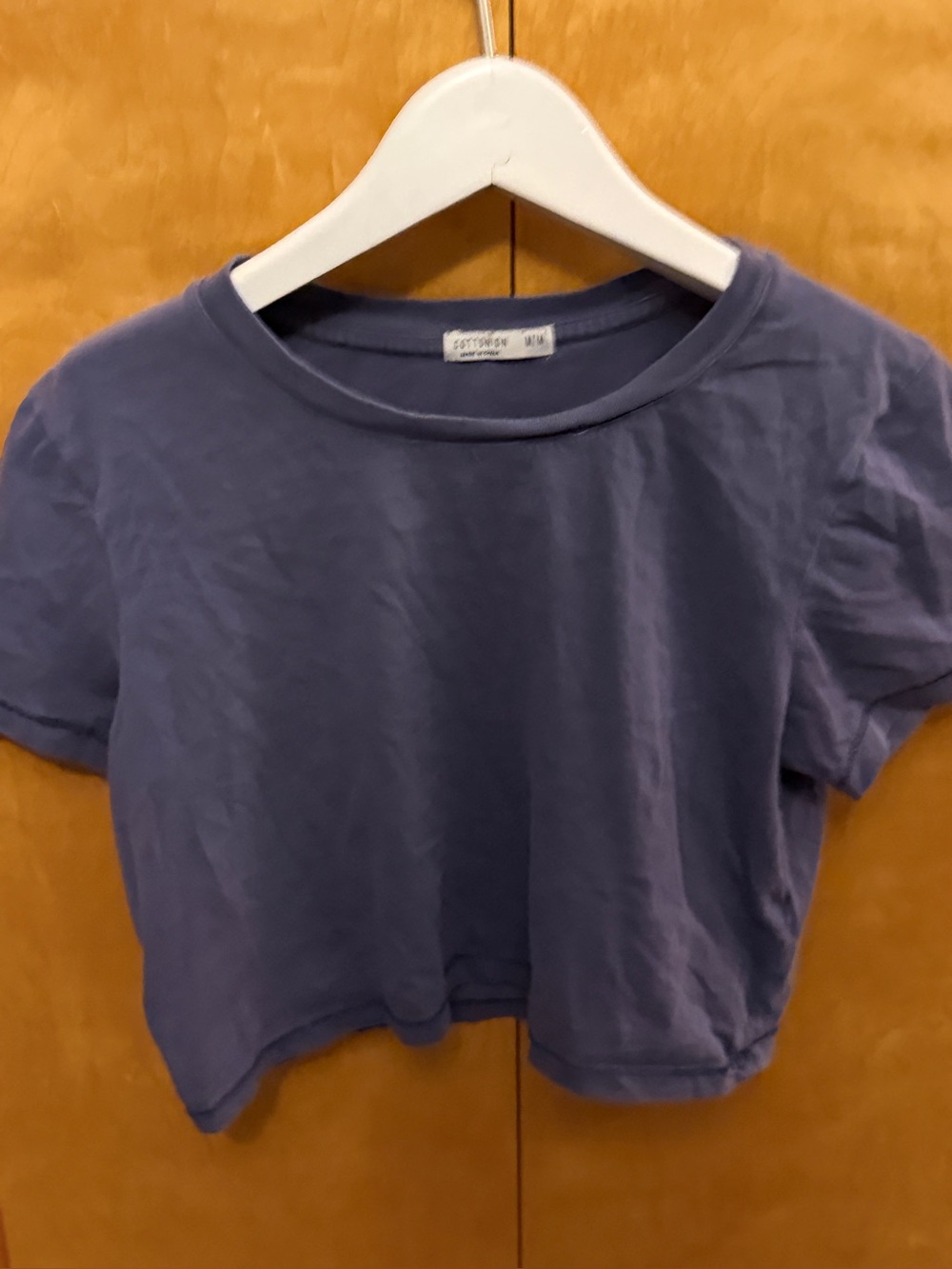 Cotton On Cotton On crewneck crop top Midnight Navy size medium